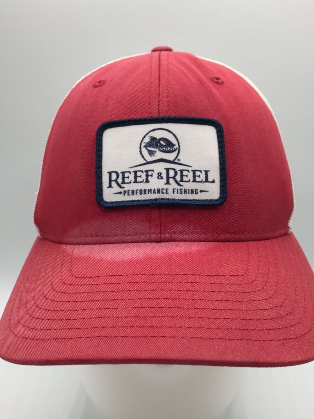 Adult's Reef & Reel Trucker Meshback Snapback Baseball Cap Hat